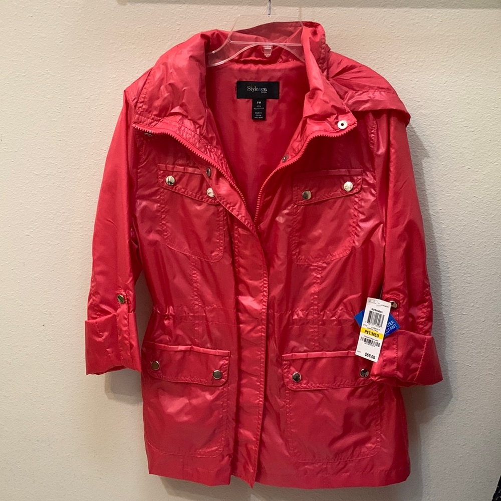 Pink Rain Jacket